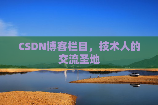 CSDN博客栏目，技术人的交流圣地